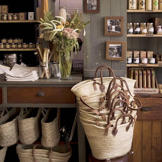 Eco-Friendly Elegance: Moroccan Handmade Straw Baskets and Basketry