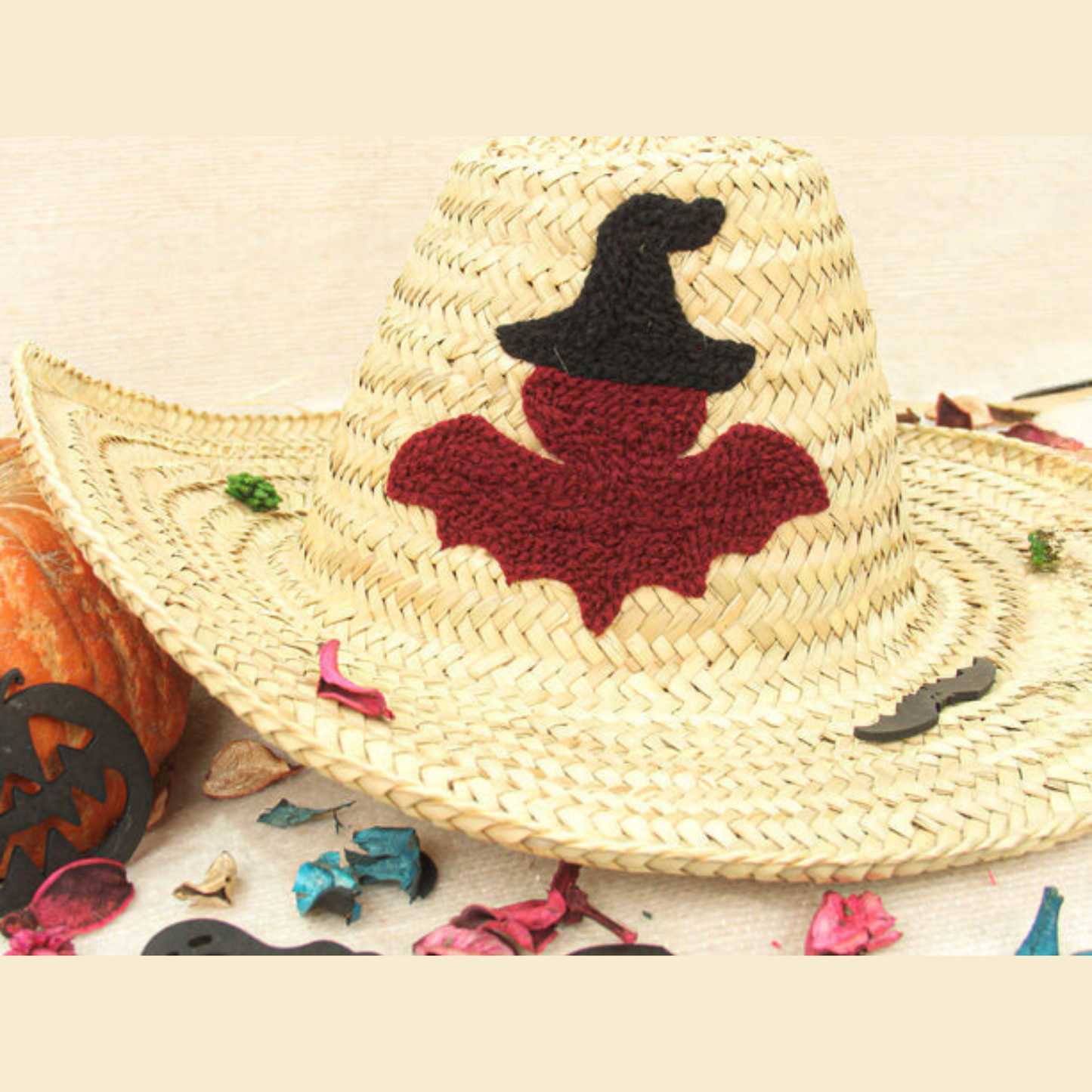 Enchanted Bat Witch Hat - Personalized