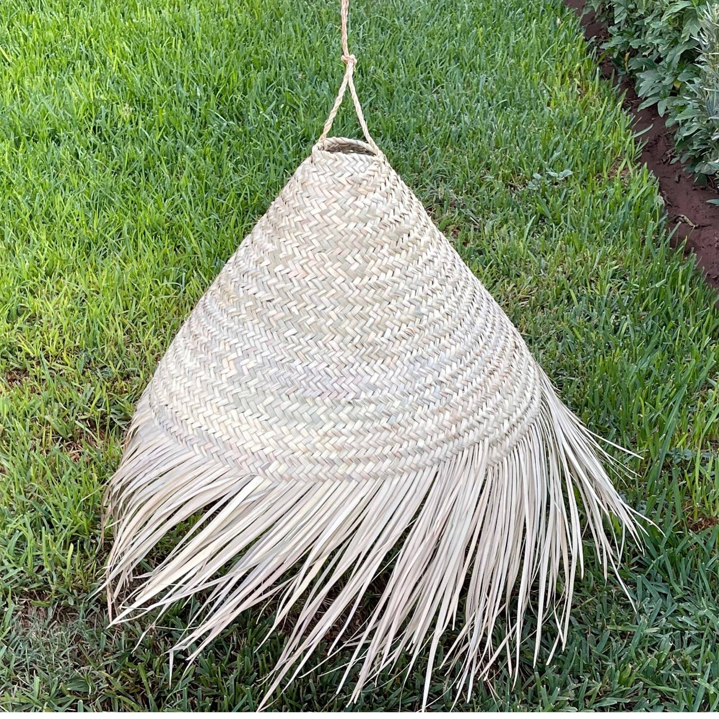 LAMPSHADE MOROCCAN HANDMADE in Rattan, wicker shade - berberlifeshop
