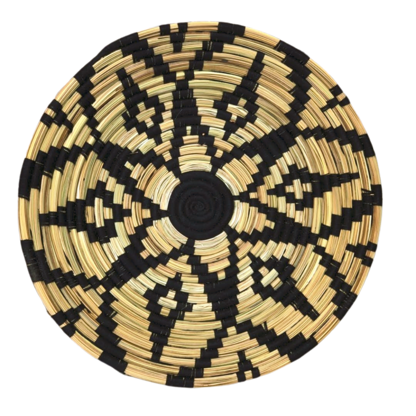 Sustainable Spiral Hand-woven Rattan Basket Bowls v5 - berberlifeshop