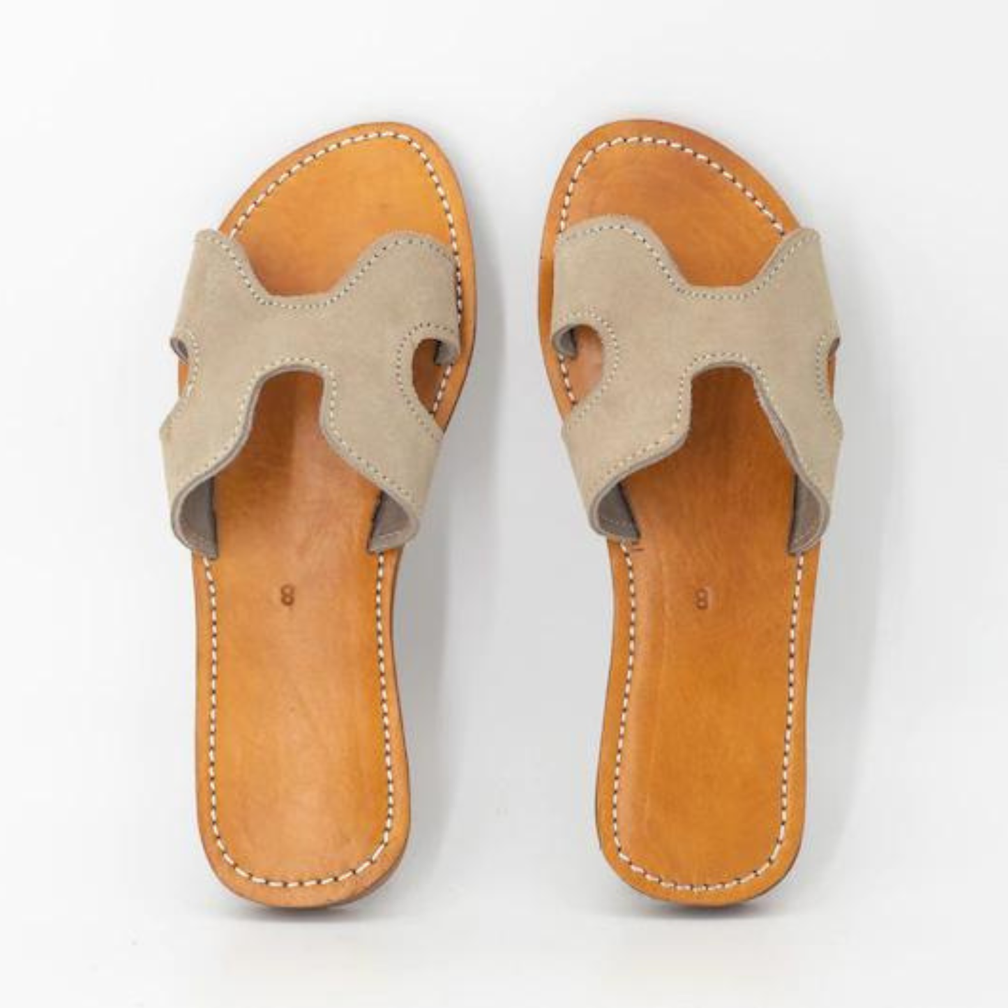 Moroccan Designer leather women Sandals - berberlifeshop