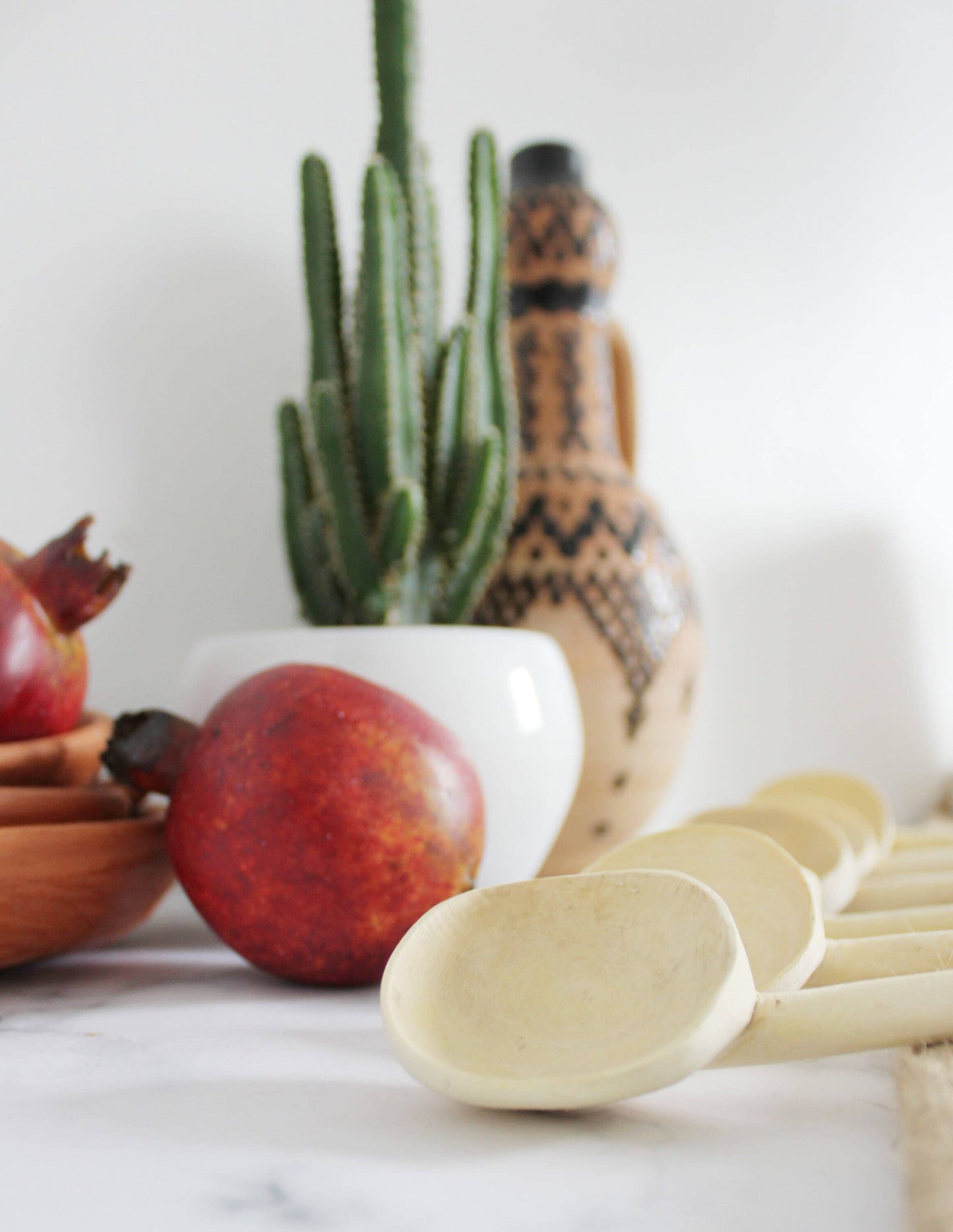 Moroccan Heritage Wooden Spoon Set - berberlifeshop