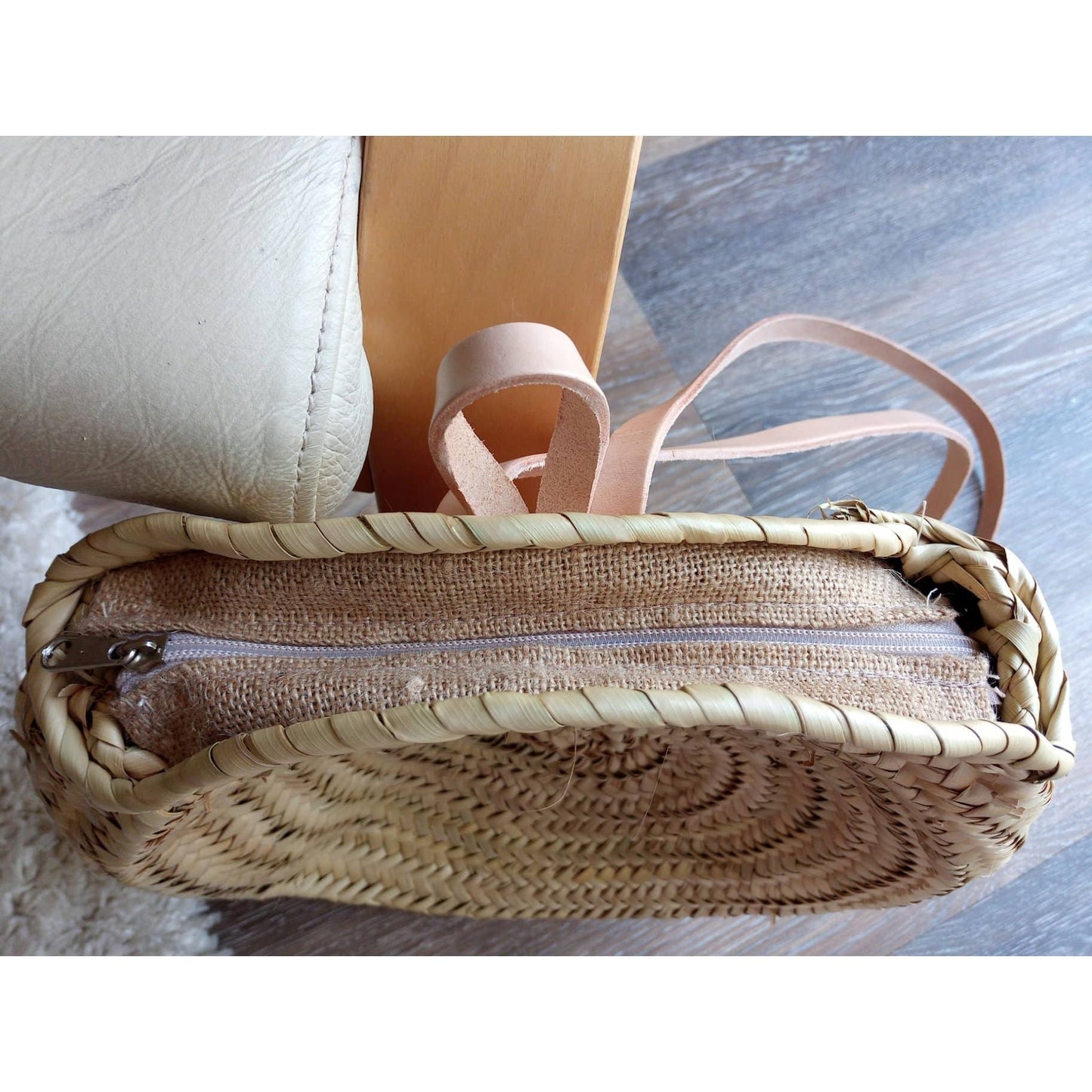 Round Straw Bag Backpack - berberlifeshop