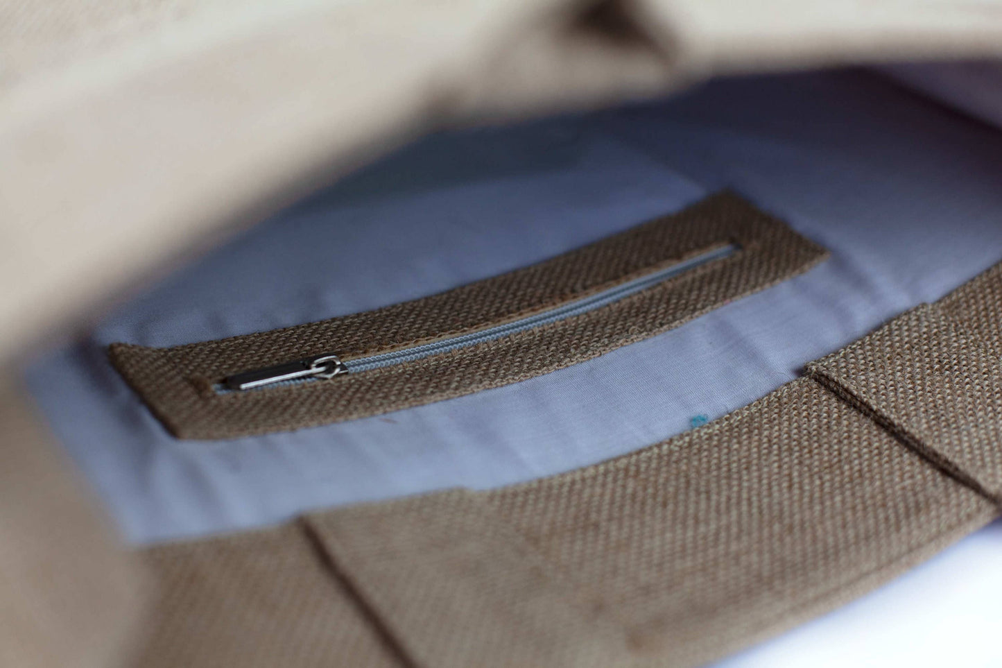 Joyful Smiley Cabas Jute Summer Bag - Sustainable and Stylish - berberlifeshop