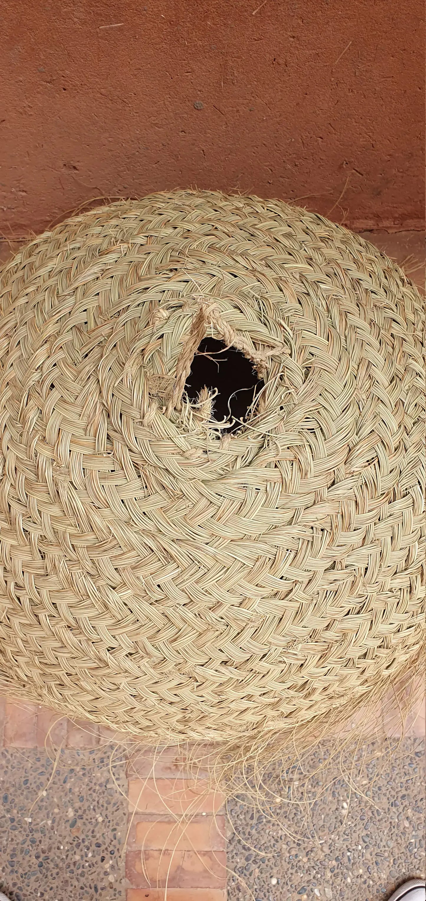 Moroccan handmade Natural Rattan lampshade, Suspension ball - berberlifeshop