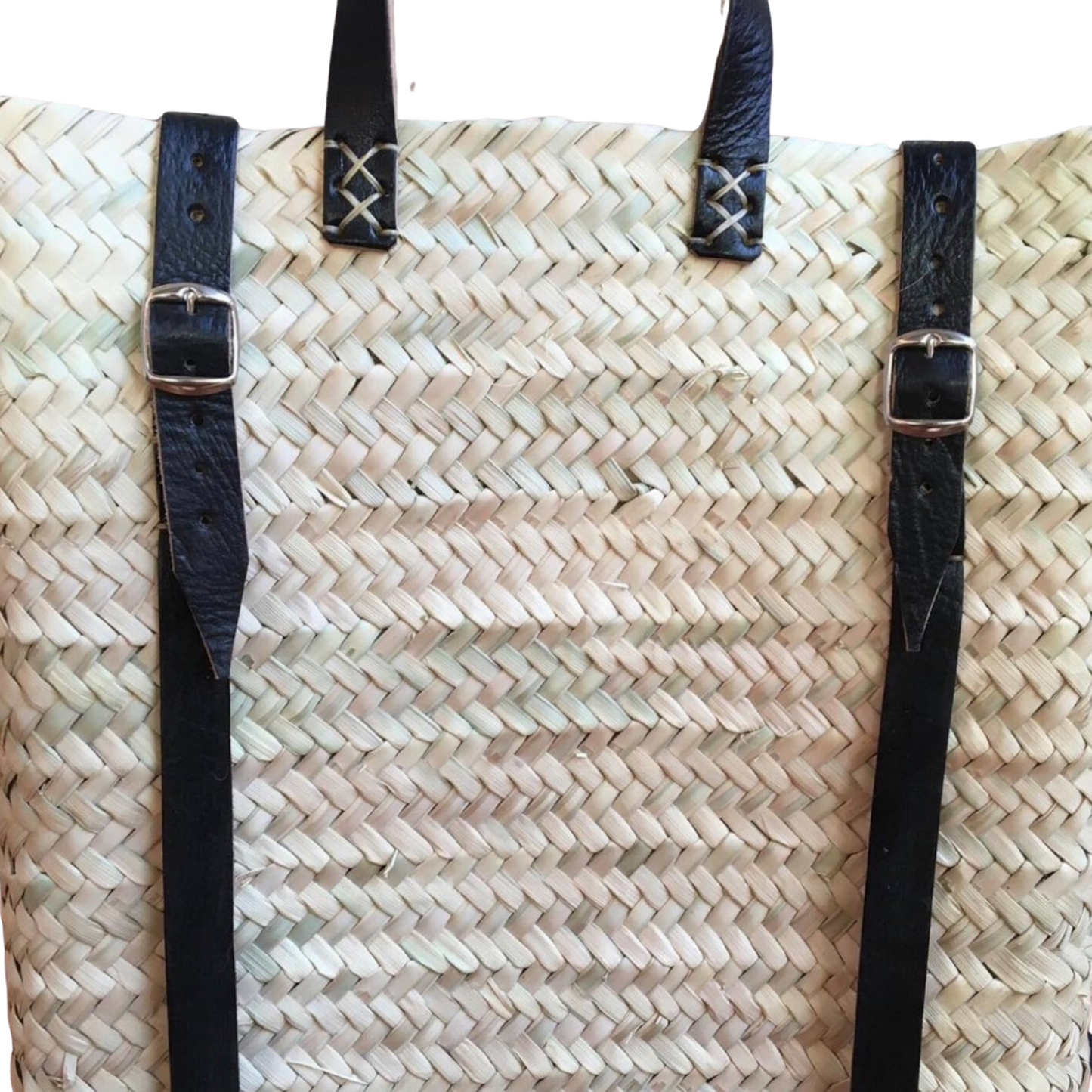 Coastal Retreat Sunseeker Straw Beach Backpack - berberlifeshop