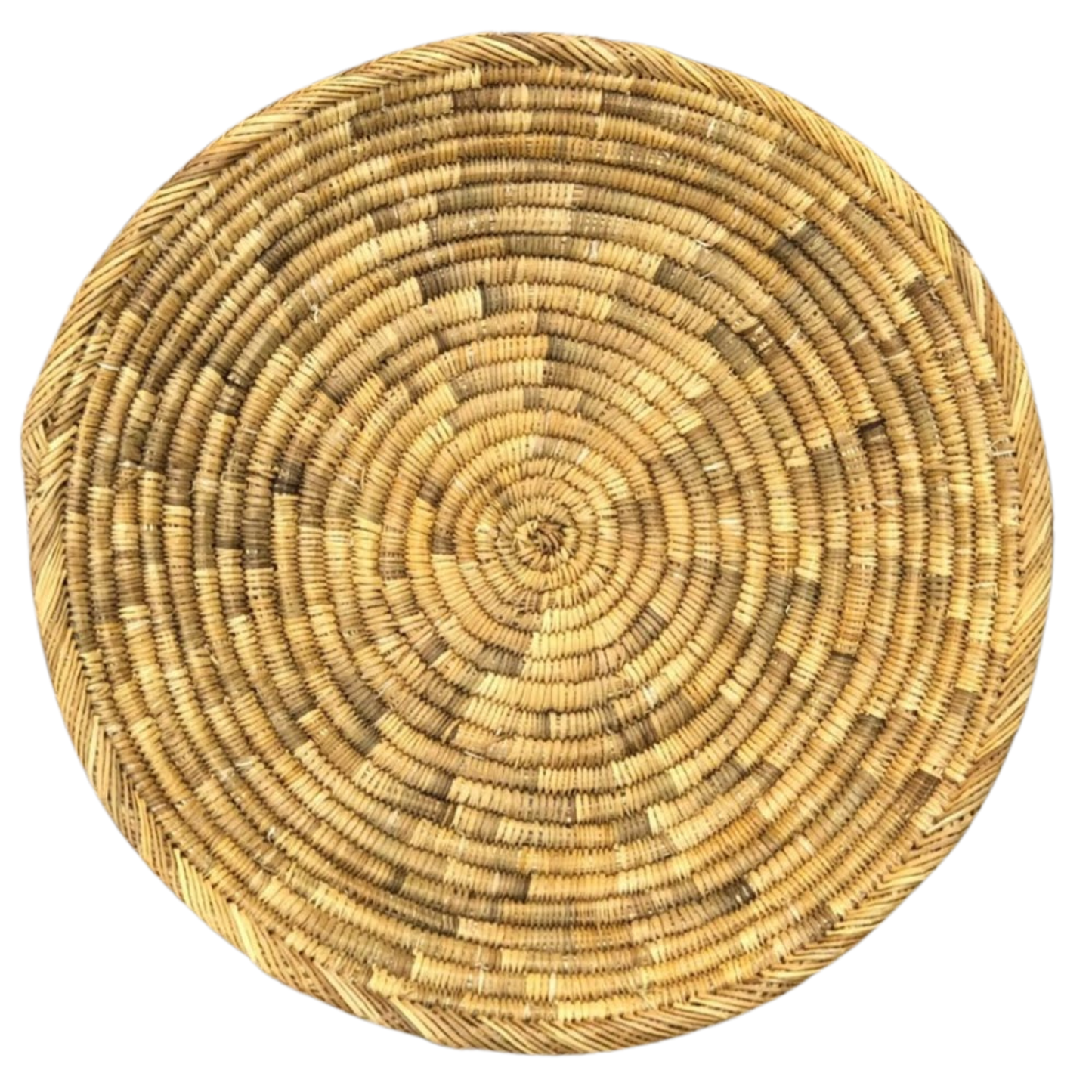 Sustainable Spiral Hand-woven Rattan Basket Bowls v6 - berberlifeshop
