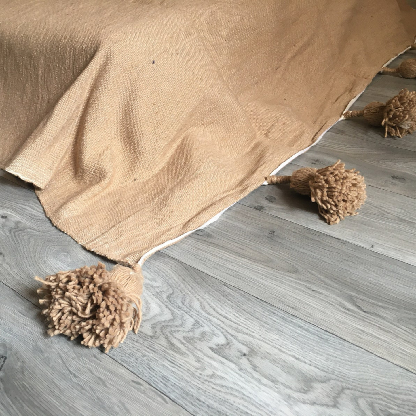 Moroccan blanket Sourdough Tassels bed spread - berberlifeshop