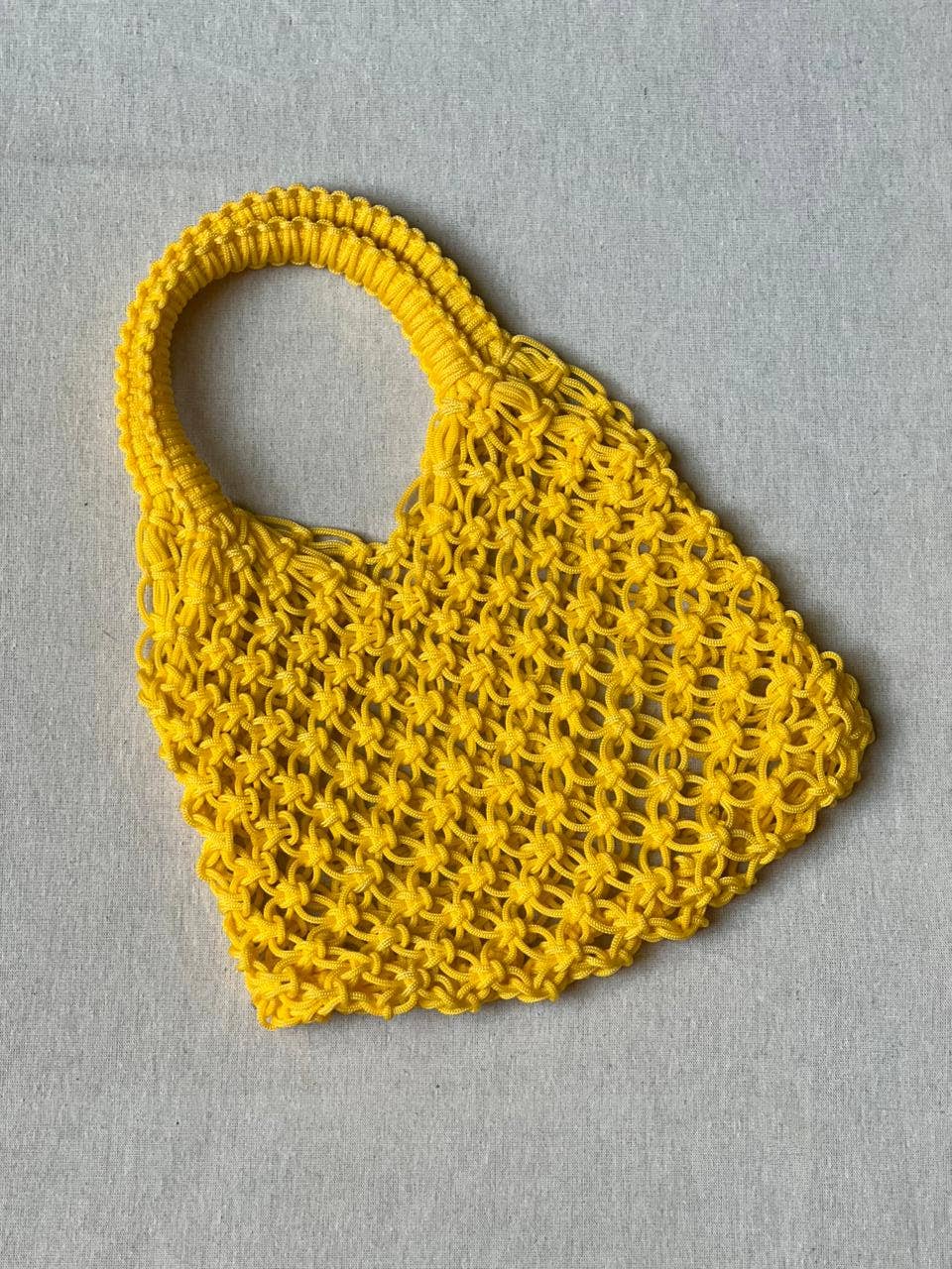 Crochet Rope Bag Boho Chic