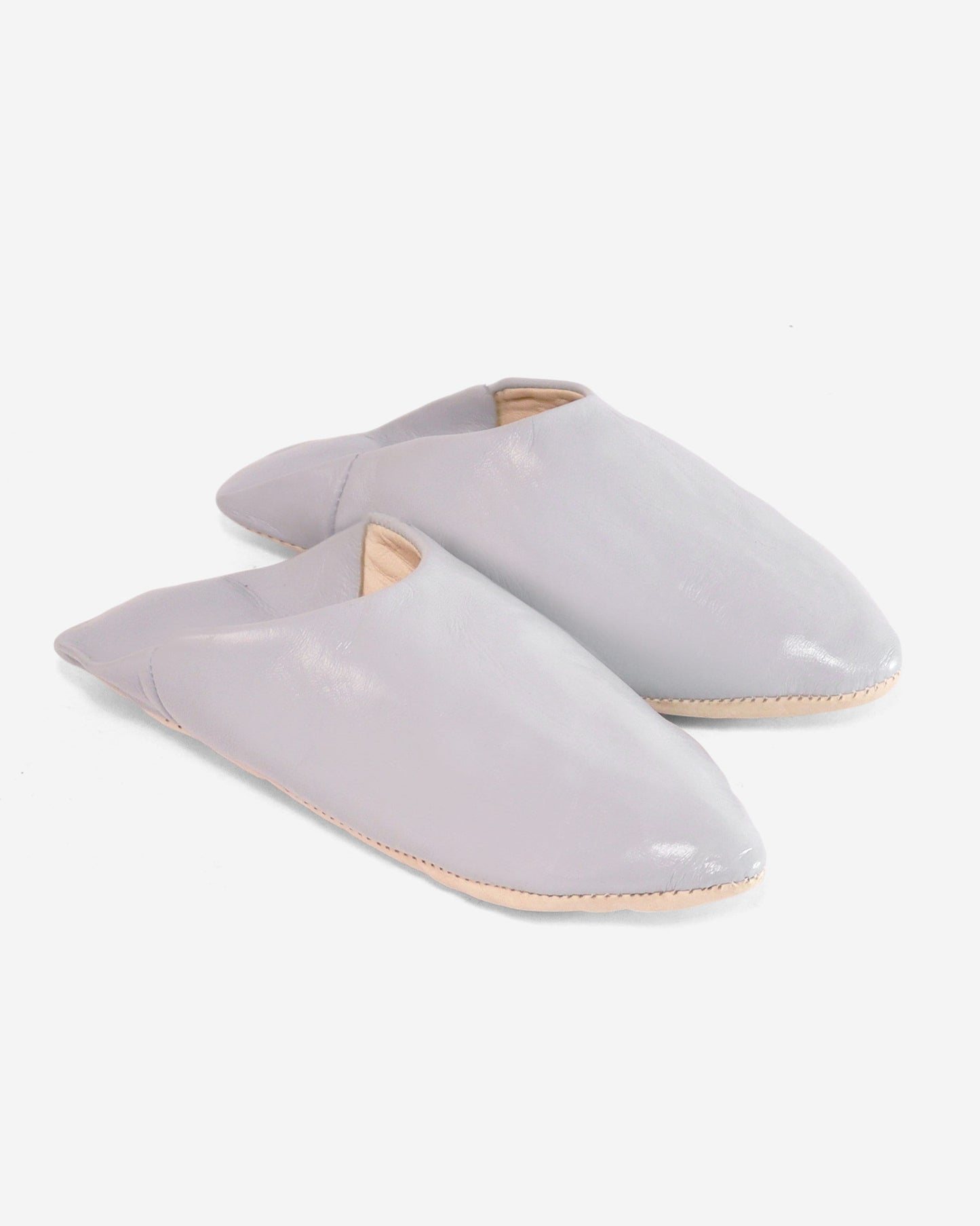 Leather Unisex Babouches Slippers Dyed With Natural Color - berberlifeshop