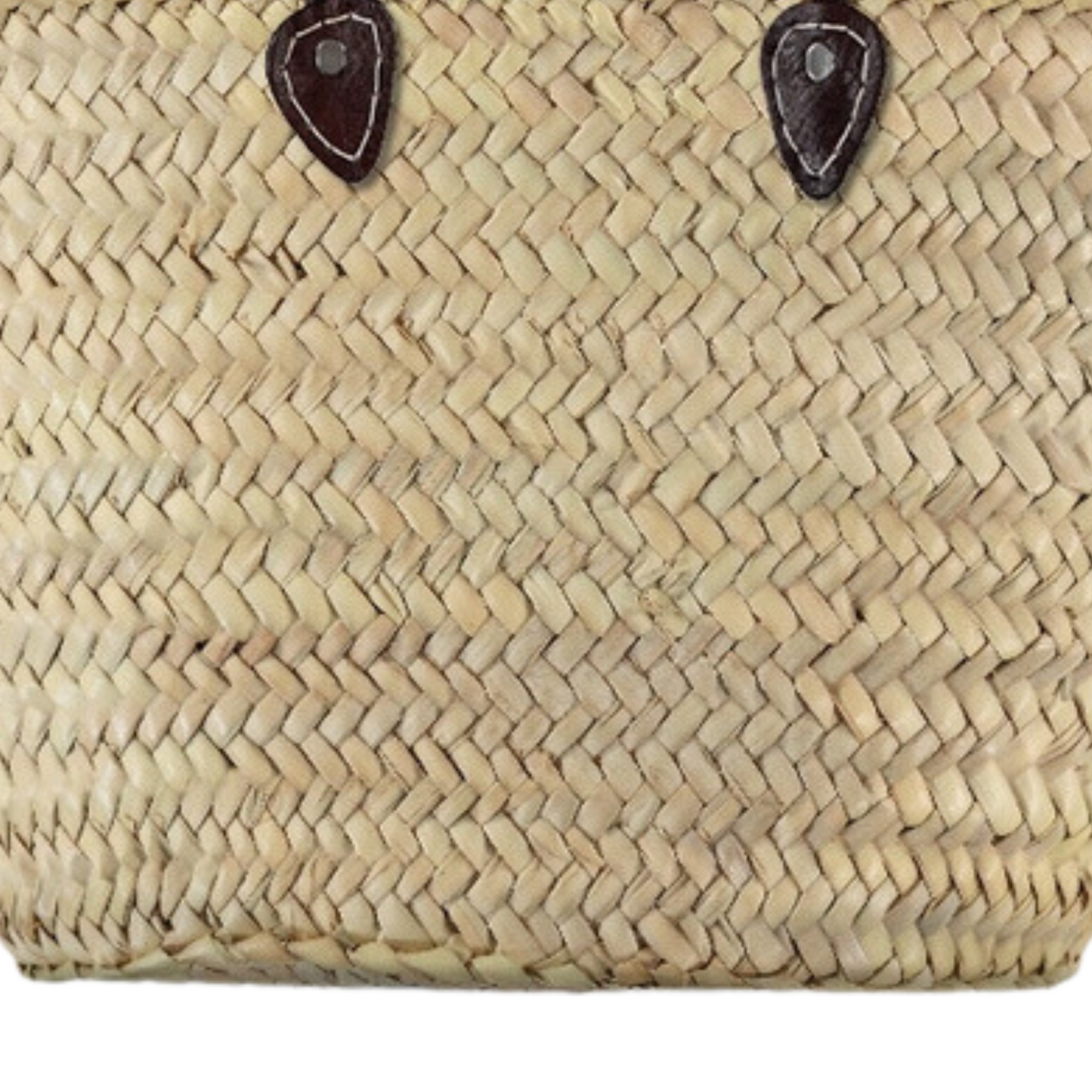 Leather Handled Straw Bags Long - Classic Collection - berberlifeshop