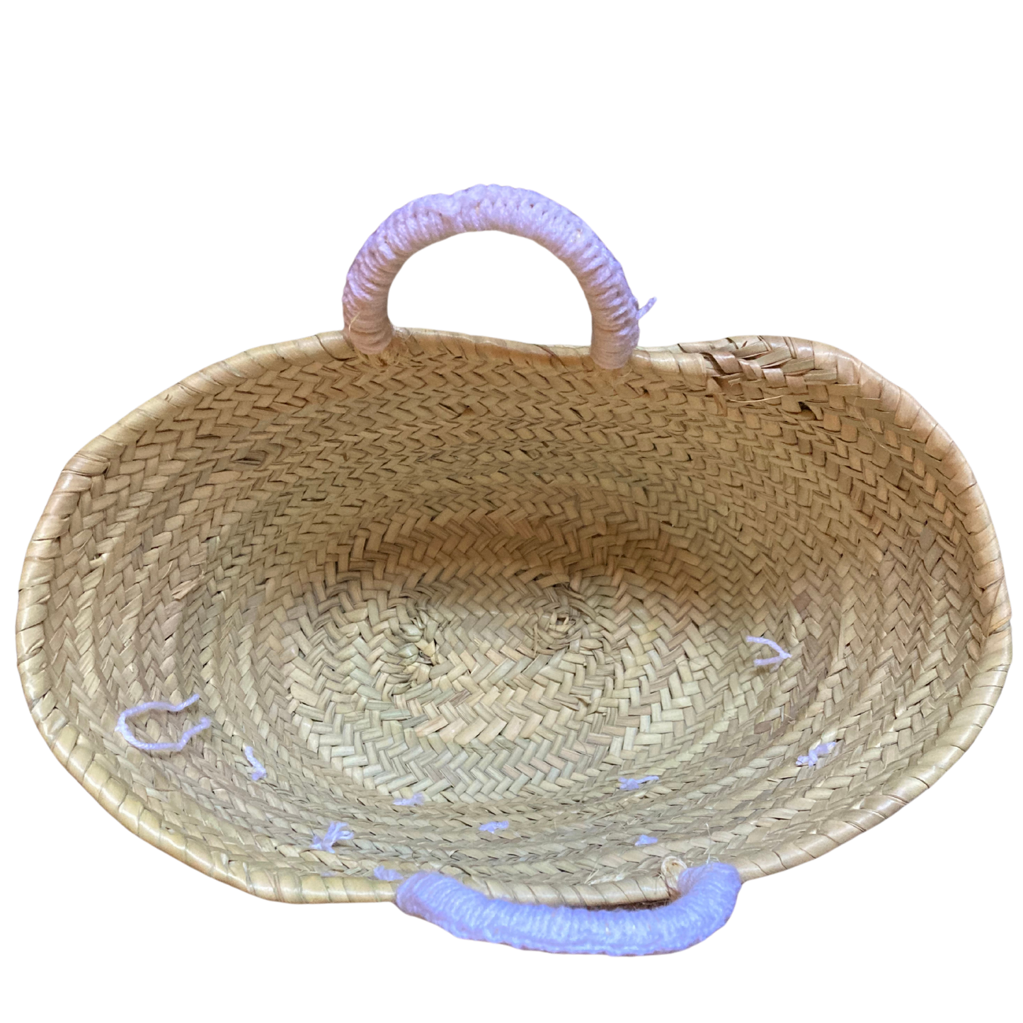 Daisy Embroidered Straw Bag - berberlifeshop