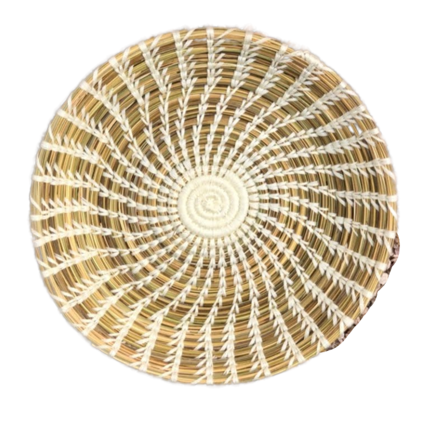 Sustainable Spiral Hand-woven Rattan Basket Bowls v8 - berberlifeshop