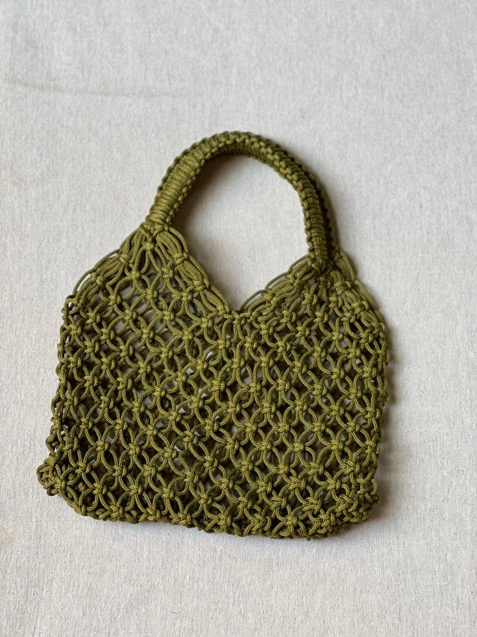 Crochet Rope Bag Boho Chic