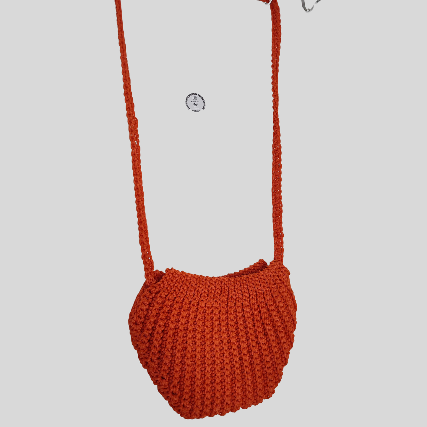 Crochet Rope Net Bag Boho Chic shell
