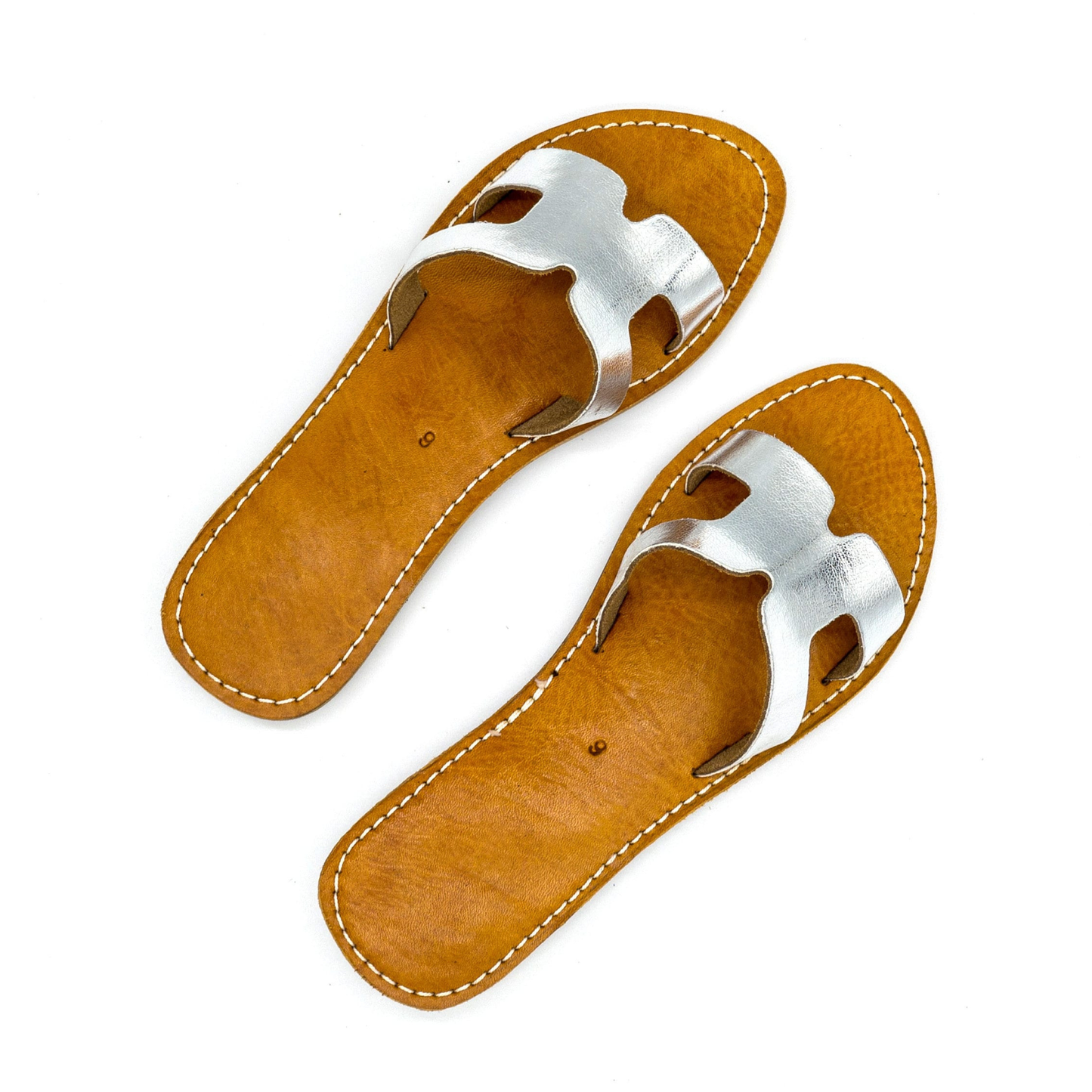 Moroccan Designer leather Sandals - berberlifeshop