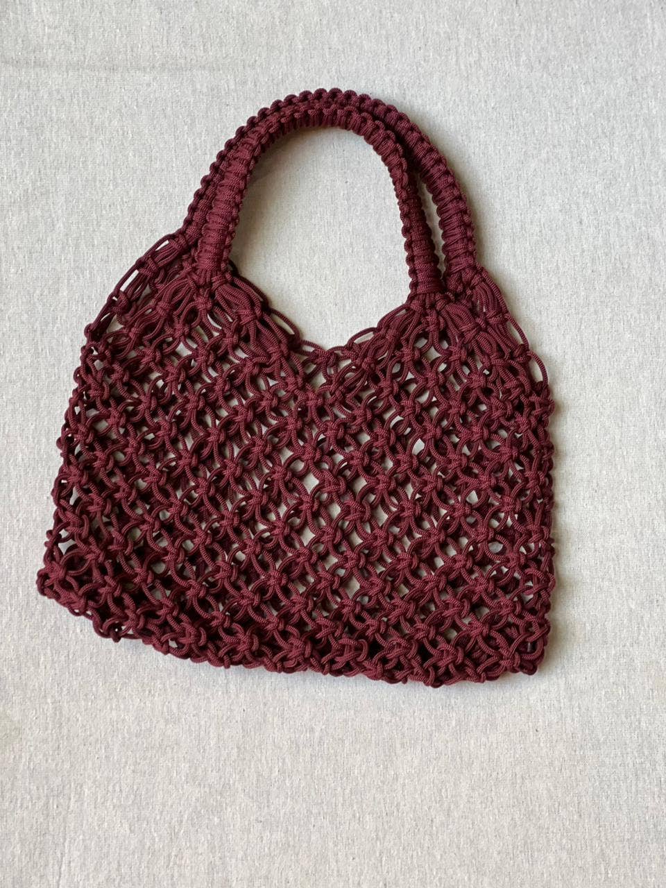 Crochet Rope Bag Boho Chic