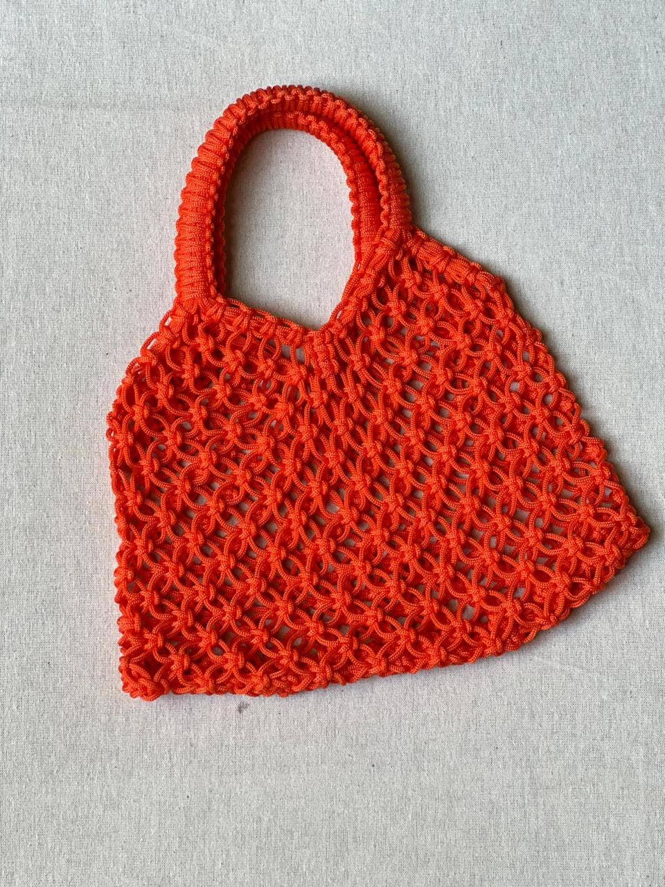Crochet Rope Bag Boho Chic