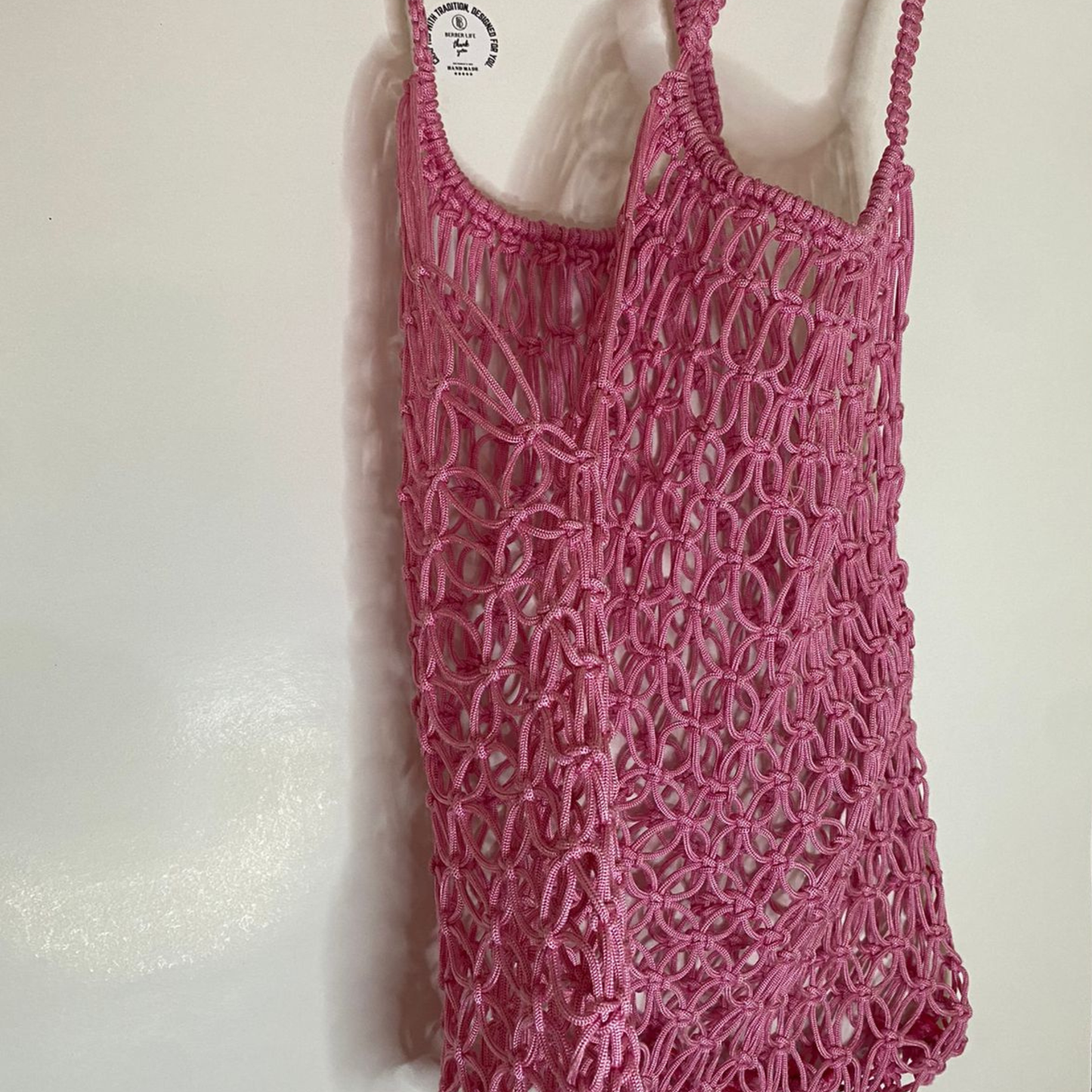Crochet Rope Net Bag Boho Chic Large