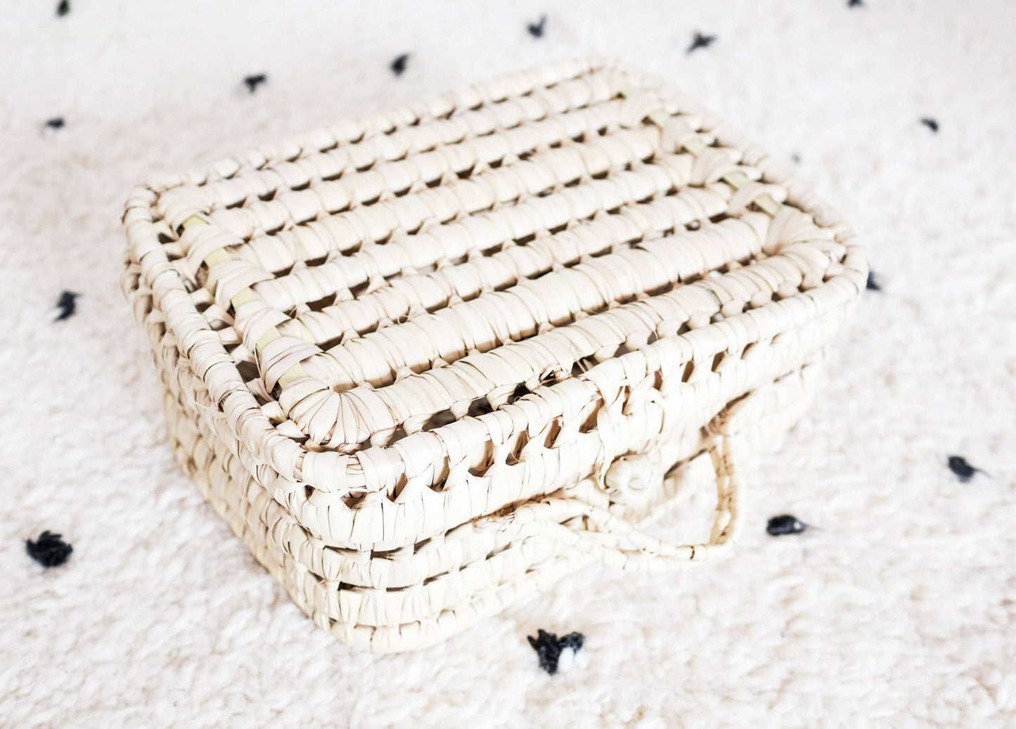 Wicker suitcases, storage, natural materials boho & Chic - berberlifeshop