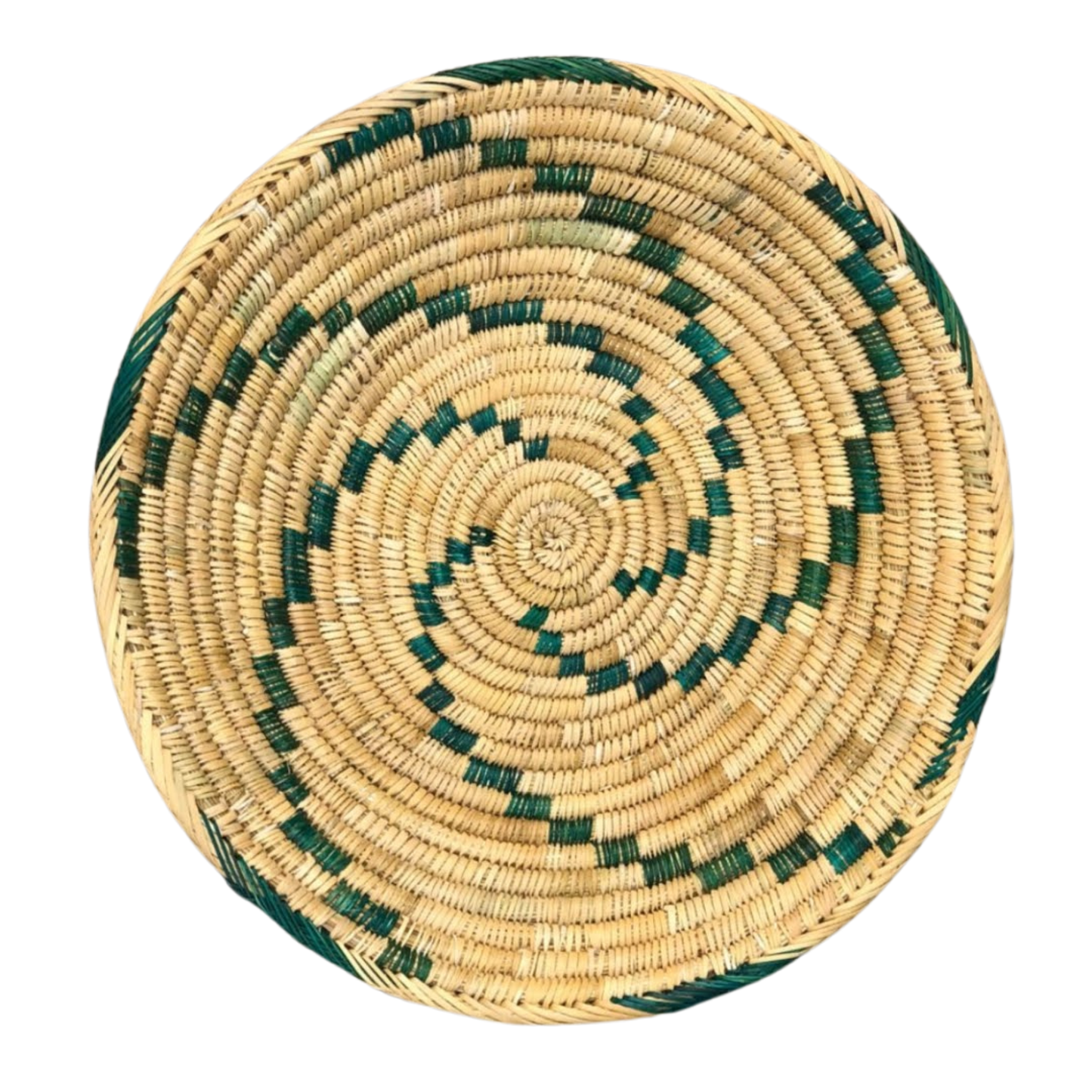 Sustainable Spiral Hand-woven Rattan Basket Bowls v3 - berberlifeshop