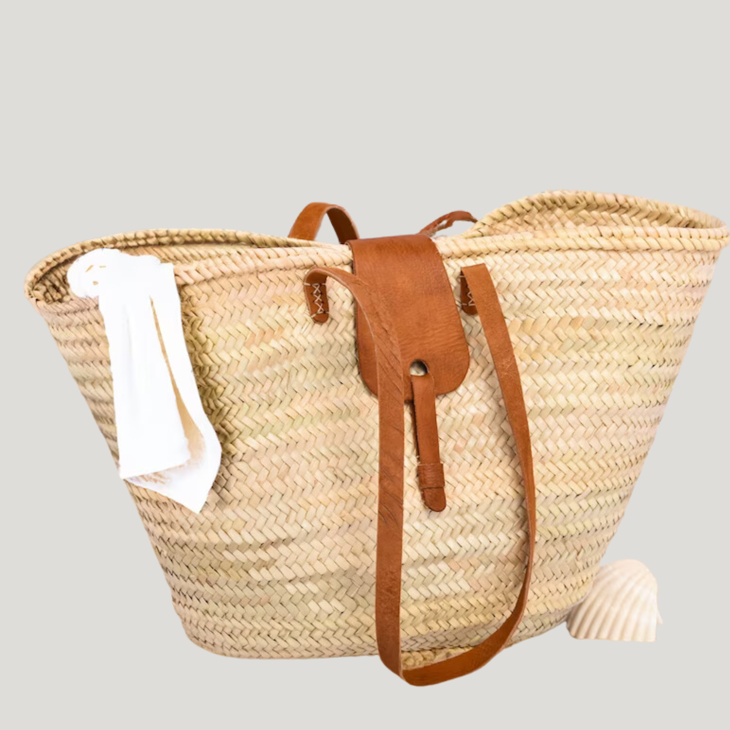 Sunset Sands Voyager Large Straw Beach Tote Bag