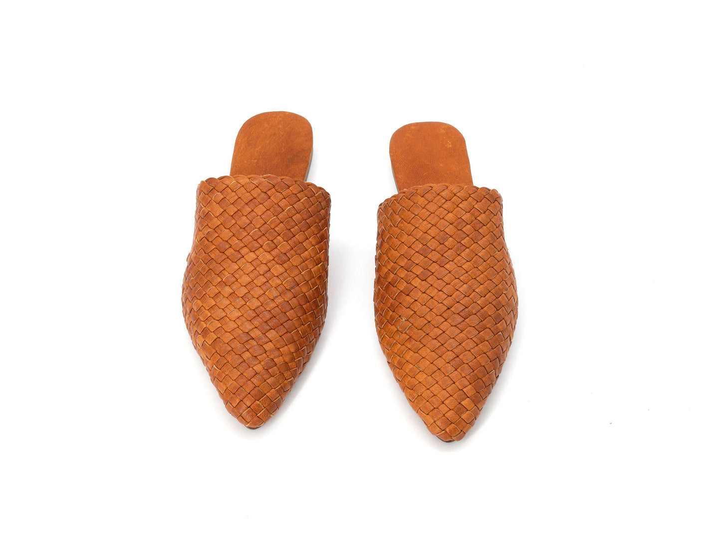 Moroccan Bliss Braided Leather Slippers - berberlifeshop