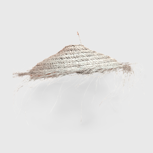 Moroccan handmade Natural Rattan lampshade, Parasol Form - berberlifeshop