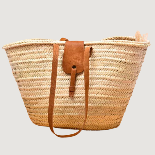 Sunset Sands Voyager Large Straw Beach Tote Bag