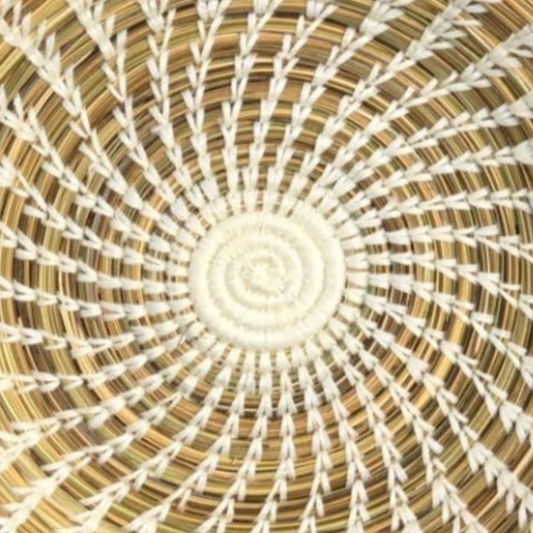 Sustainable Spiral Hand-woven Rattan Basket Bowls v8 - berberlifeshop