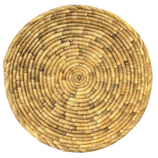 Sustainable Spiral Hand-woven Rattan Basket Bowls v6 - berberlifeshop