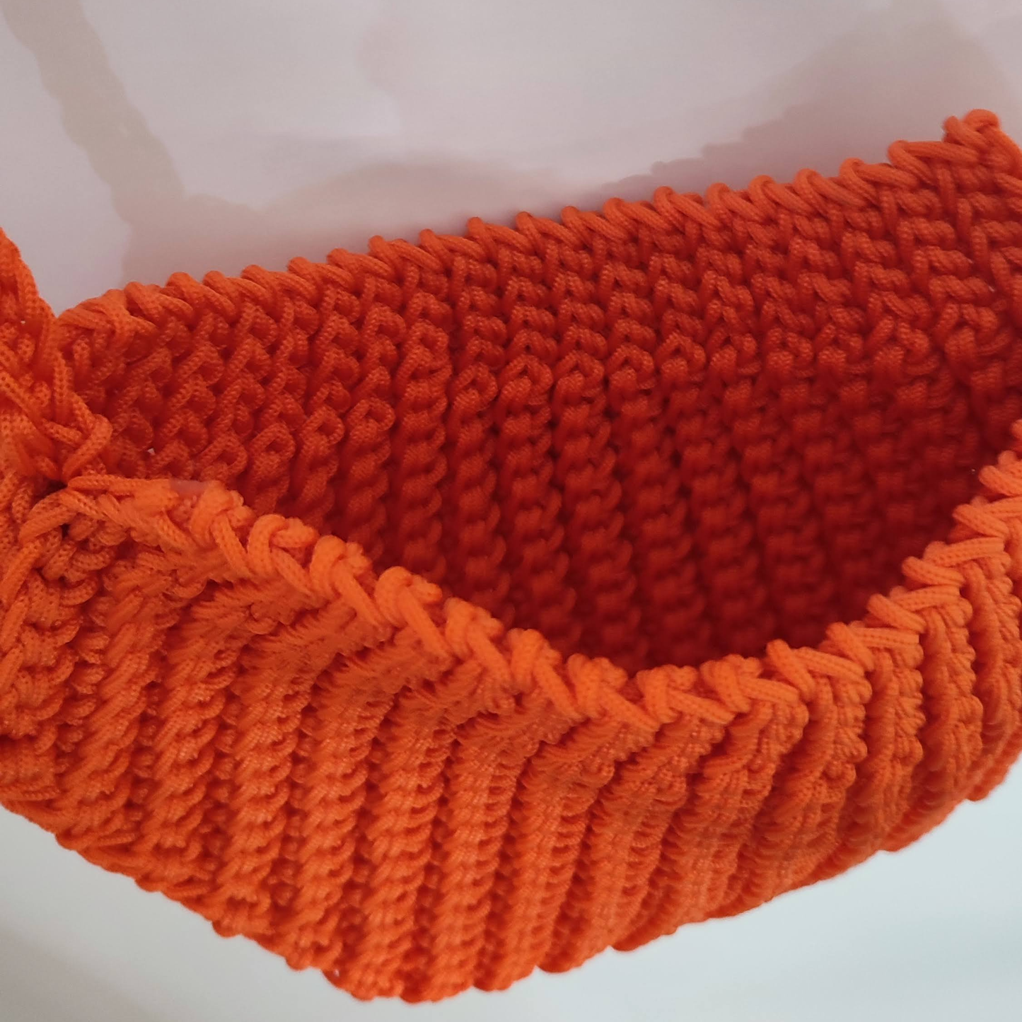 Crochet Rope Net Bag Boho Chic shell