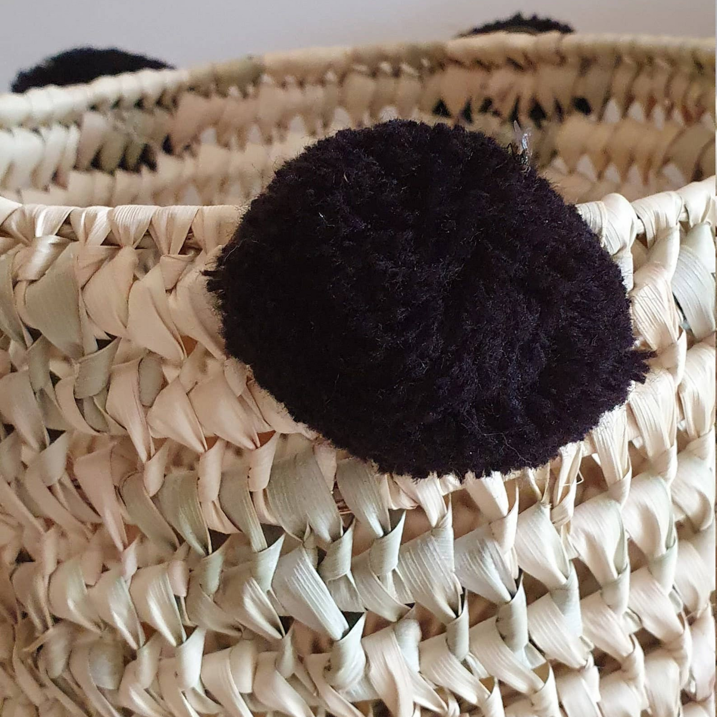 Set of 3 Round Wicker Basket - berberlifeshop