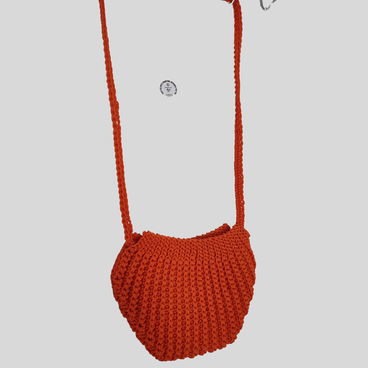 Crochet Rope Net Bag Boho Chic shell