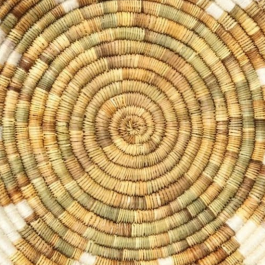 Sustainable Spiral Hand-woven Rattan Basket Bowls v4 - berberlifeshop