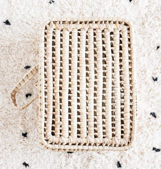 Wicker suitcases, storage, natural materials boho & Chic - berberlifeshop