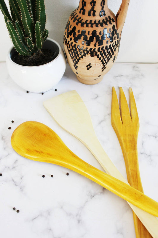 Moroccan Rustic kitchen utensil set gift - berberlifeshop