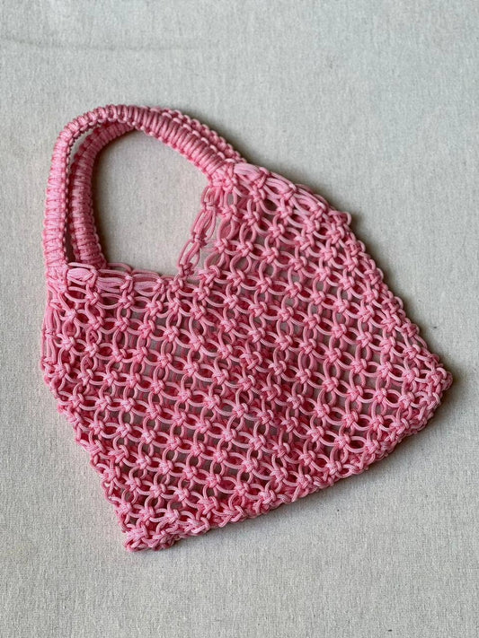 Crochet Rope Bag Boho Chic