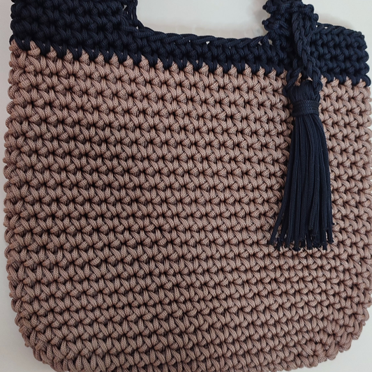Crochet Rope Bag Boho Chic