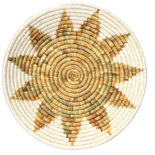 Sustainable Spiral Hand-woven Rattan Basket Bowls v4 - berberlifeshop
