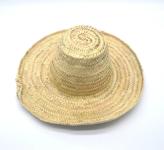 Standard Moroccan market hand woven sunhat Ø40 H17 - berberlifeshop