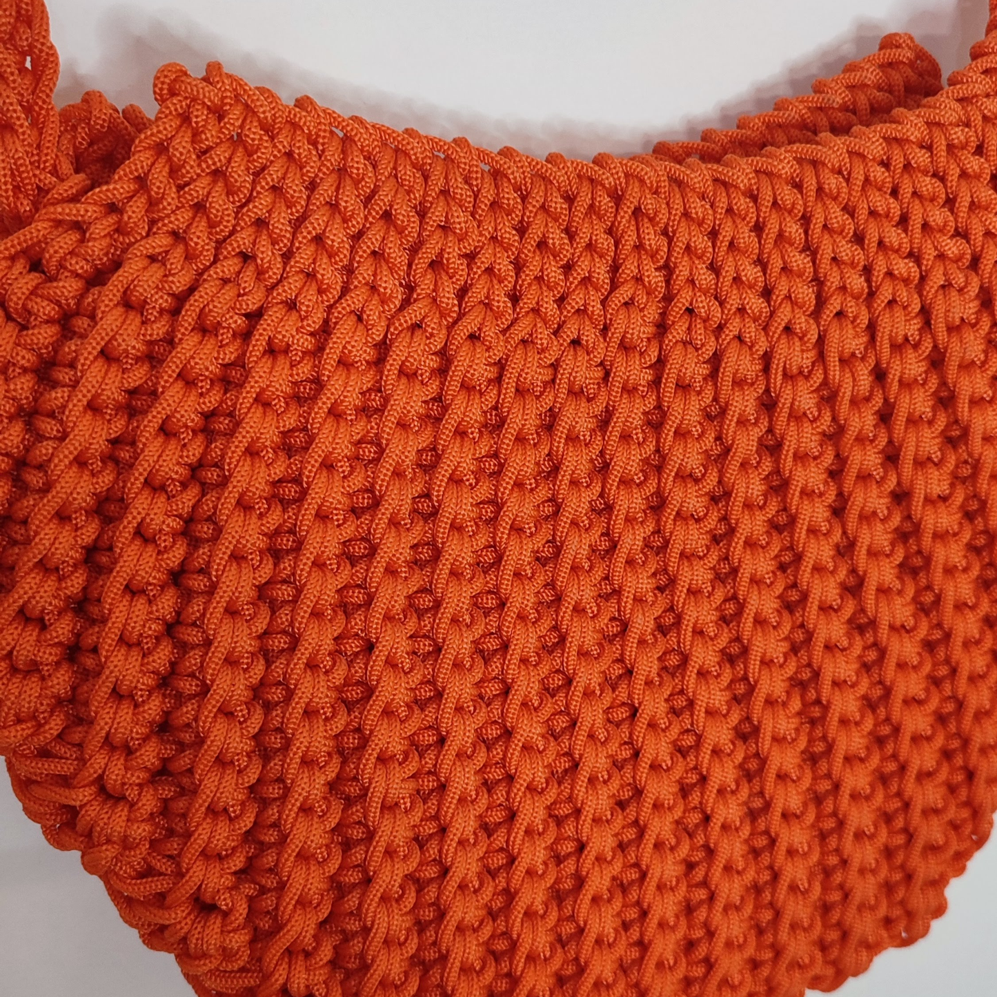 Crochet Rope Net Bag Boho Chic shell