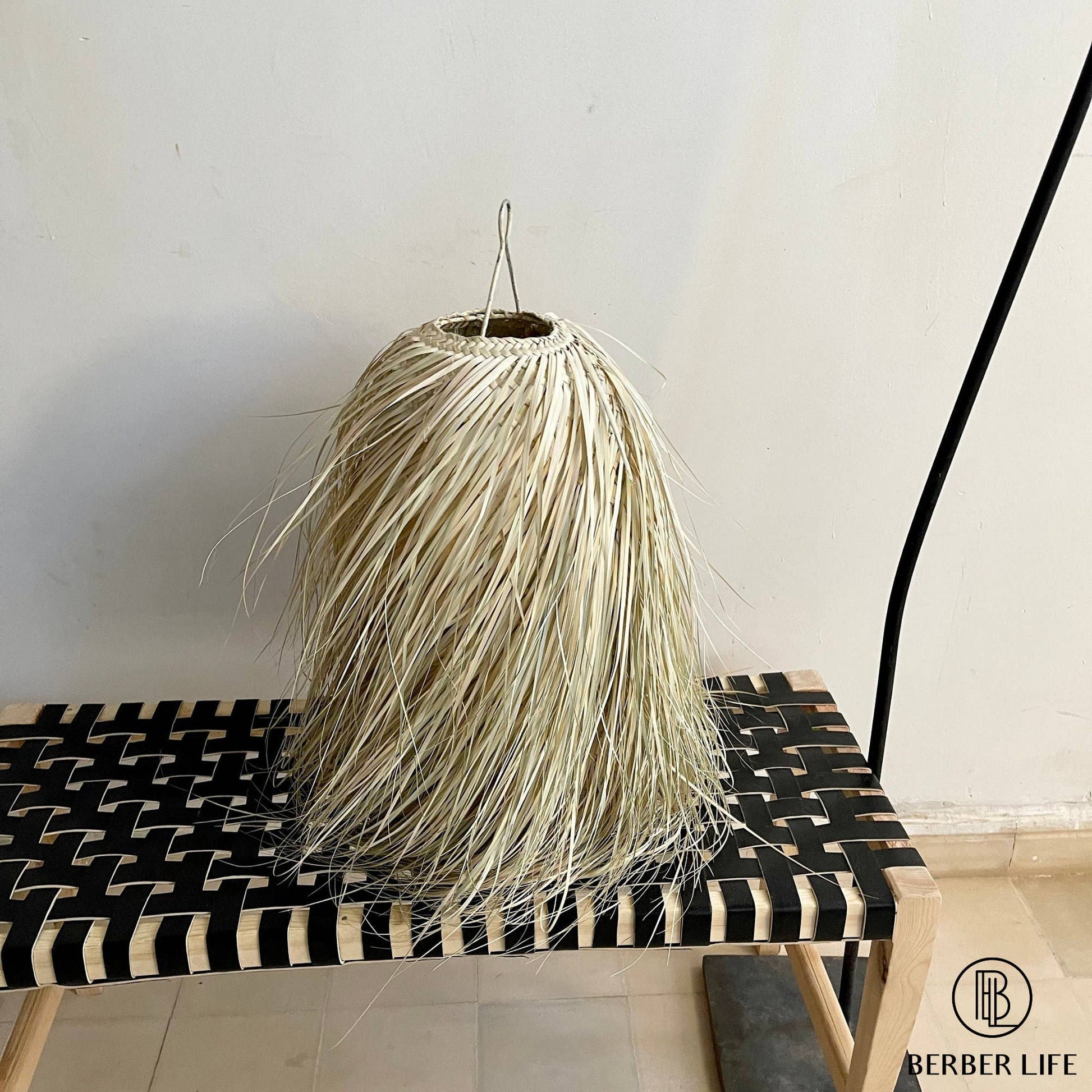 LAMPSHADE MOROCCAN HANDMADE in Rattan, wicker shade1 - berberlifeshop