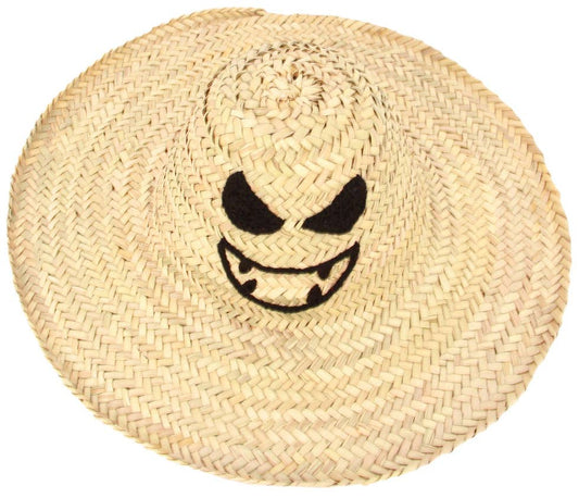 Personalized Handmade Halloween Straw Hat Type 2 - berberlifeshop