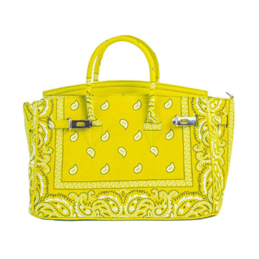 Boho Chic Bandana Birkin Bag - berberlifeshop