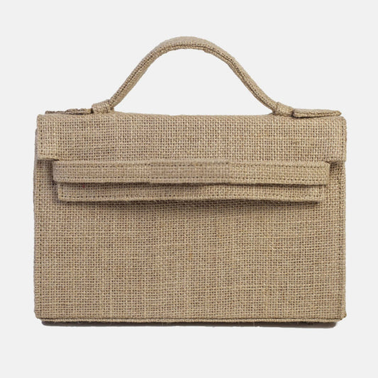 Mini Jute Canvas Bag - berberlifeshop