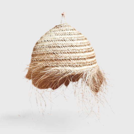 Moroccan handmade Natural Rattan lampshade, Suspension ball - berberlifeshop
