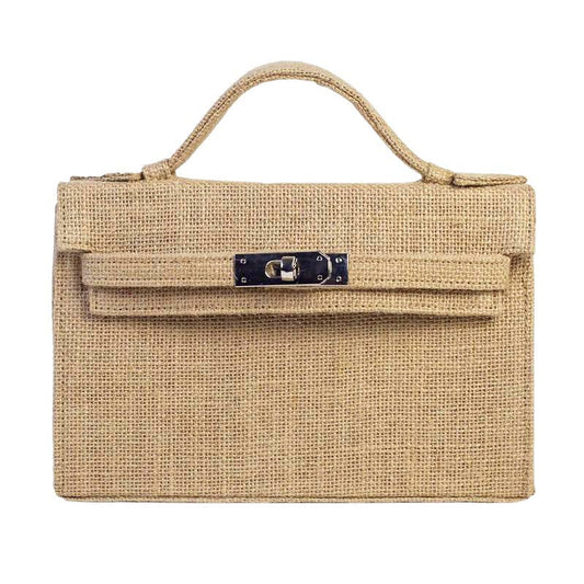 MiNi KELLY STYLE JUTE HANDBAG - berberlifeshop