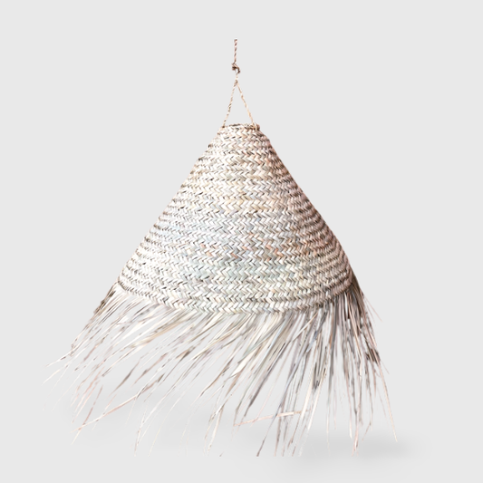 LAMPSHADE MOROCCAN HANDMADE in Rattan, wicker shade - berberlifeshop